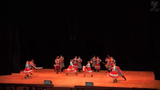 Ансамбль ФСБ России, "Казачий пляс". Ensemble of the FSB of Russia, "Cossack dance". смотреть онлайн