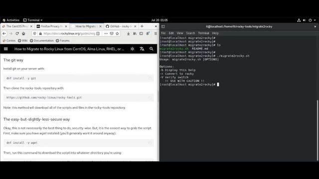 Migrate CentOS 8 Server to Rocky Linux 8 смотреть онлайн