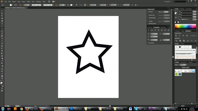 Gradient on a Stroke in Illustrator CS6 Tutorial смотреть онлайн