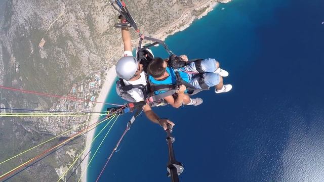 Параглайдинг гора Бабадаг 2000м. Oludeniz-Fethye 2017г. смотреть онлайн