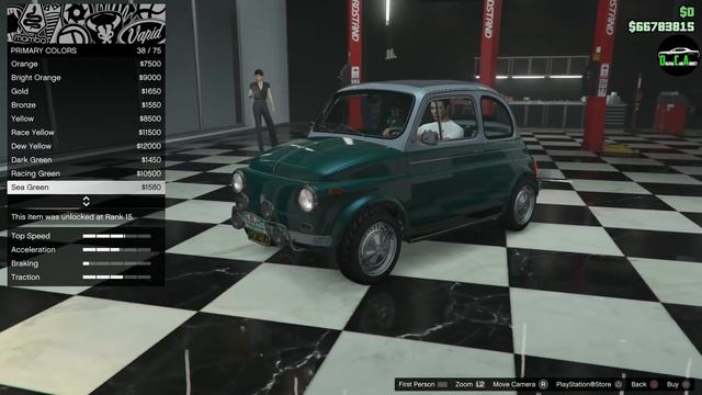 GTA 5 - DLC Vehicle Customization - Grotti Brioso 300 (Fiat 500) смотреть онлайн