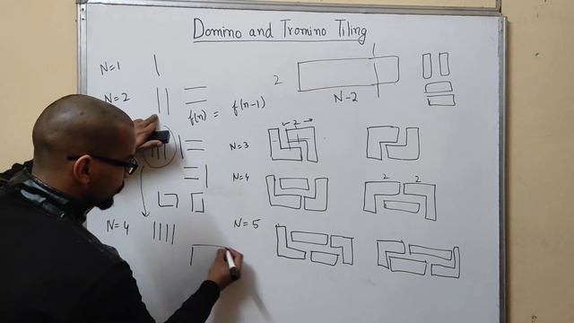 2.c) Domino and Tromino Tiling || Dynamic Programming смотреть онлайн