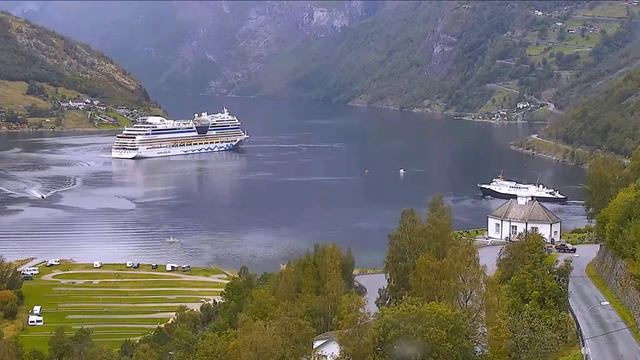 Порт ГЕЙРАНГЕР. Норвегия - Port GEIRANGER. Norway смотреть онлайн