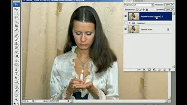 Уроки фотошопа -- Свеча горела на столе смотреть онлайн