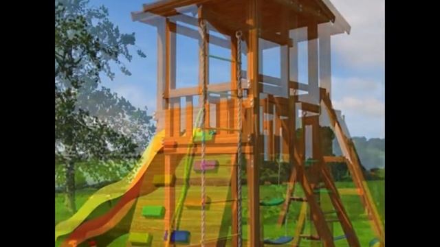 Бюджетные детские игровые комплексы для дачи смотреть онлайн