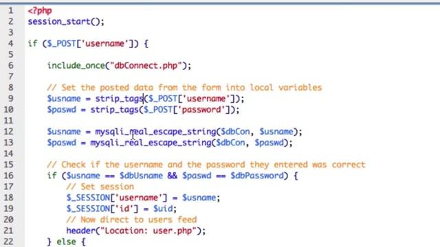 MySQL Database Basic PHP Login System смотреть онлайн