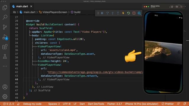 Flutter Chewie Video Player (Assets, URLs, & Gallery/Photo Library) | Learn Flutter Fast смотреть онлайн