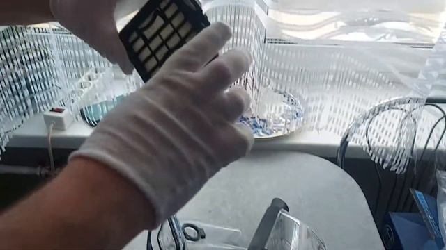 Портативный пылесос Bosch GAS 18V-1 Professional, распаковка. смотреть онлайн