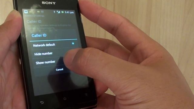 Sony Xperia E: How to Hide Phone Number When Make a Call смотреть онлайн