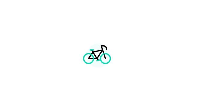 Cycling icon Lottie JSON animation смотреть онлайн