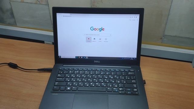 Скорость загрузки системы и внешний вид DELL 7280 смотреть онлайн