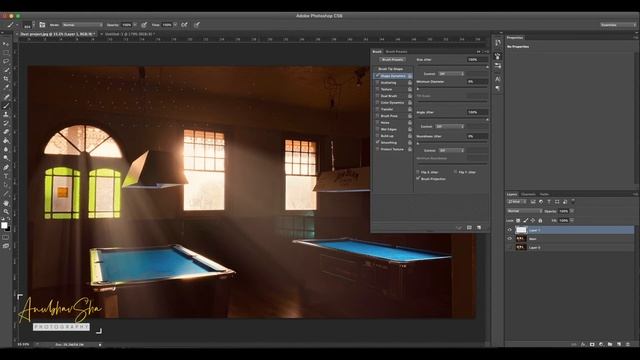 Create Dust effect in Photoshop смотреть онлайн
