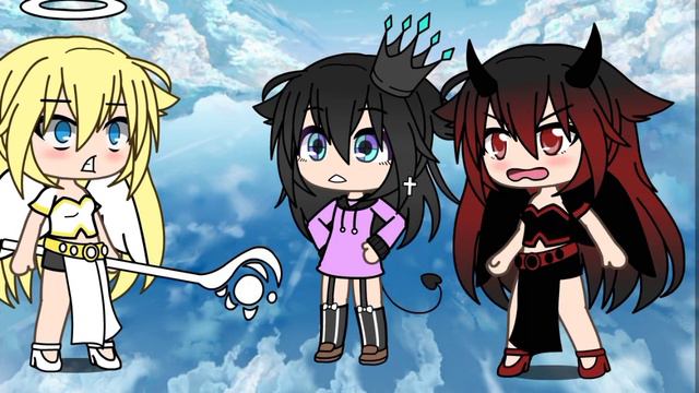 Меме добрый демон и злой ангел смотреть онлайн