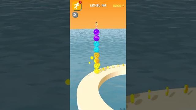 Stack Rider - Rolling ball track All Levels Gameplay Walkthrough Android iOS level 118-123(Part-735 смотреть онлайн