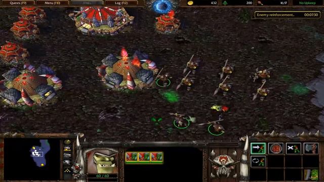 Warcraft: Orcs & Humans REMAKE longplay 2nd map HARD MODE смотреть онлайн
