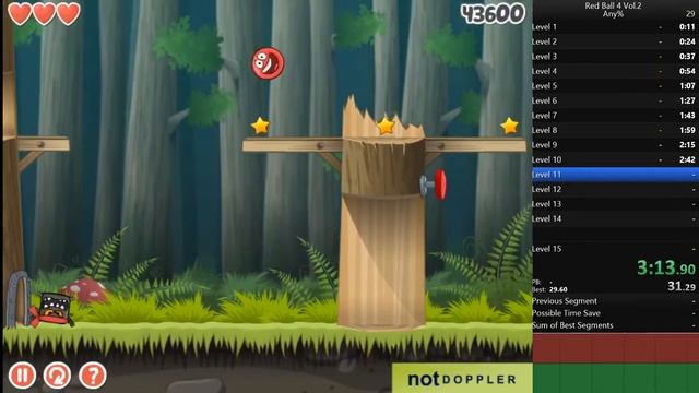 Red Ball 4: Volume 2 - Any% 6:24 (PB) смотреть онлайн