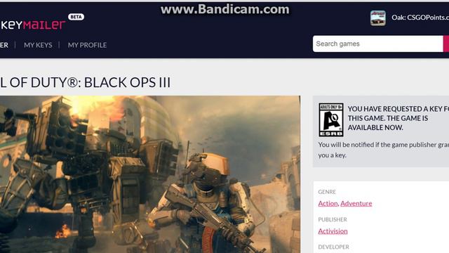 FREE CD KEY Call of Duty: Black Ops III COMPLETELY LEGAL смотреть онлайн