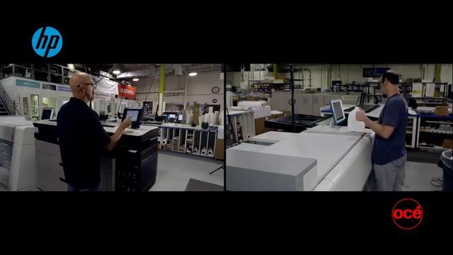 HP PageWide XL 8000 против Océ ColorWave 910 смотреть онлайн