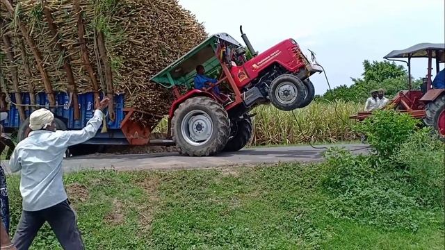 Mahindra 585 Di Mahindra 475 Di with full loaded pulling mahindra 585 Di power смотреть онлайн