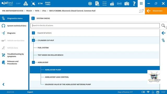 TATA 3718 CUMMINS (BS4) 2772, 2773 FAULT CODE SOLUTION & UREA DOSING WITH JALTEST V9 INDIA #jaltest