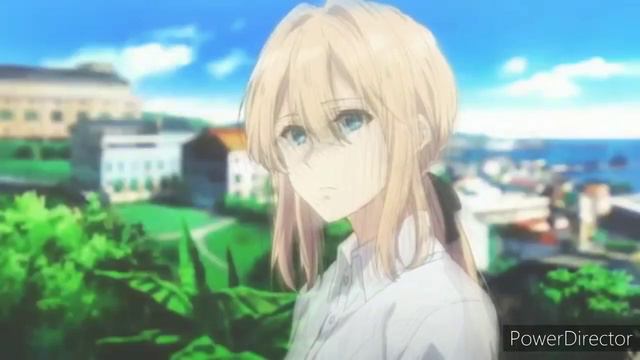 Аниме клип [AMV] - Вайолет Эвергарден -|Голубые глаза...| смотреть онлайн