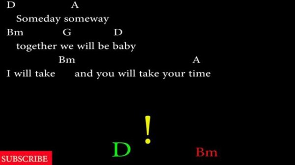 SOMEDAY - MICHAEL LEARNS TO ROCK (Chords and Lyrics)