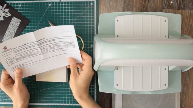 Машинка для вырубки Cricut Cuttlebug. Посылка и тестирование ножей от LadyBug