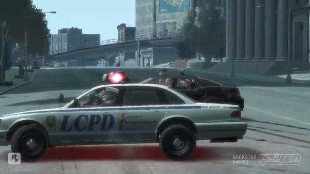 GTA 4 Car Chase Highspeed & Shootout 