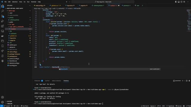Tutorial: Full Auth System with Next.js V13 (APP ROUTER) + TypeScript + Next-Auth + Prisma + MySQL смотреть онлайн
