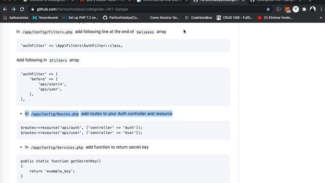 15 CODEIGNITER y JSON WEB TOKEN JWT CONFIGURACION смотреть онлайн