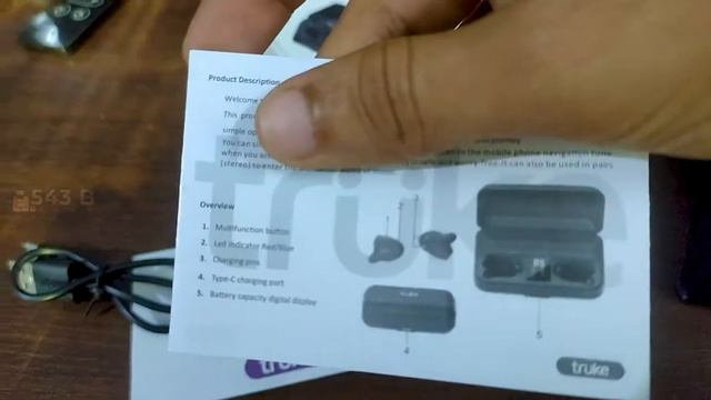 Truke Fit Pro Power True Wireless Earbuds | Unboxing | 543B Club смотреть онлайн