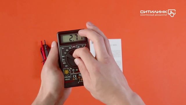 Обзор мультиметра MASTECH M830B | Ситилинк смотреть онлайн