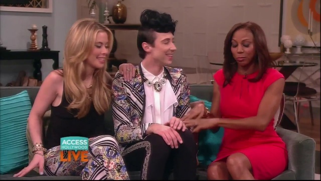 Johnny Weir, Access Hollywood Live, 02/28/14 смотреть онлайн