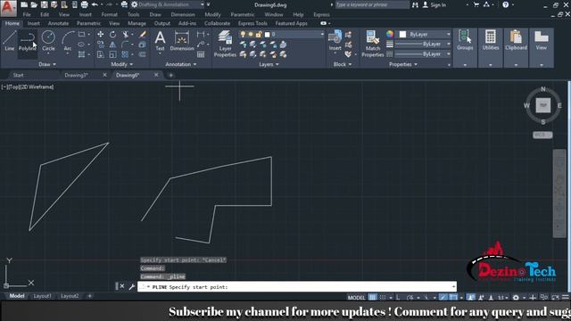 Chapter 1 | Line, Polyline, Pan, Ortho Mode in Detail | Autocad in hindi for beginners | смотреть онлайн