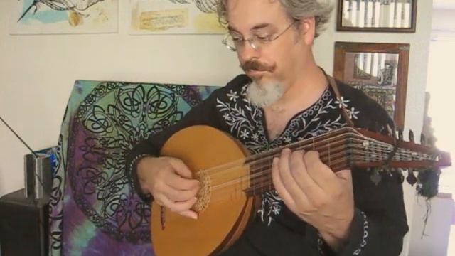 Carolan's composition "James Betagh" on the lute смотреть онлайн