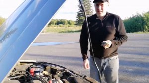 Самый правильный способ измерения уровня масла на Субару.