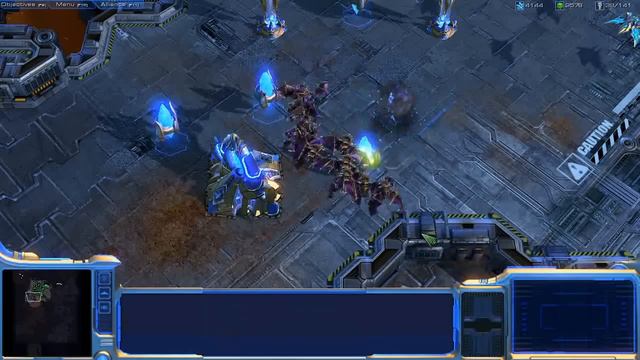 StarCraft II: Protoss Gameplay смотреть онлайн
