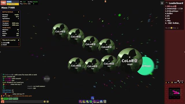 The Agma.io Mercenary👤 - EPIC LAST MAN STANDING IN BATTLE ROYALE⭐️⚔️ TOURNAMENT - REWARDS🤑💎💥 смотреть онлайн