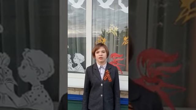 А. Твардовский"Рассказ танкиста". Читает ученица 5 класса Белякова Вероника. смотреть онлайн