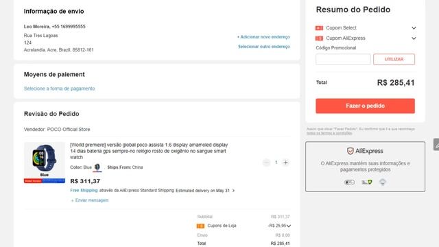 ALIEXPRESS MEGA PROMOÇÃO / AMAZFIT por R$100 / SMARTWATCHES e PRODUTOS TECH por PREÇOS BAIXOS! смотреть онлайн