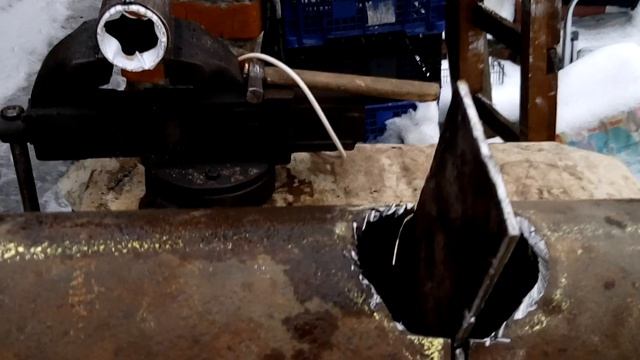 Радиатор на дымоход буржуйки смотреть онлайн