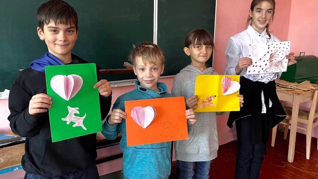 #Валентинка #14 февраля #кружок #Волшебная кисточка смотреть онлайн