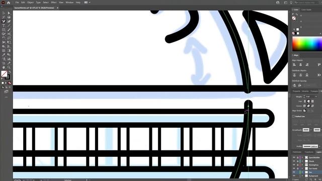 Sunset View Speed Drawing Mega Gif #01 смотреть онлайн