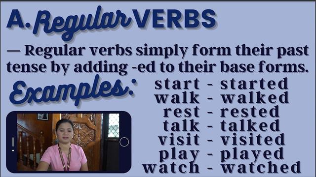 Grade 4 | Quarter 2 | Past Form of Regular Verbs | English смотреть онлайн