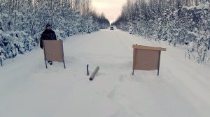 ИЖ-43 против ИЖ-58/16 калибр/Пуля "СТРЕЛА" 50 метров.