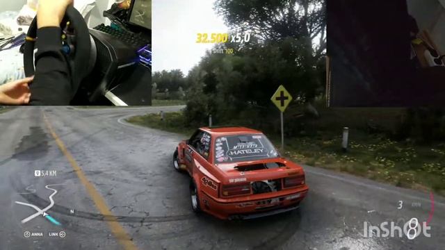 Forza Horizon 5 | BMW drift | Thrustmaster TS-PC RACER смотреть онлайн
