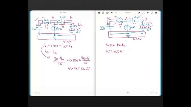Lecture16 Node Voltage method Super Node смотреть онлайн