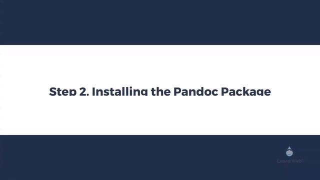 How to Install Pandoc on CentOS 7 смотреть онлайн