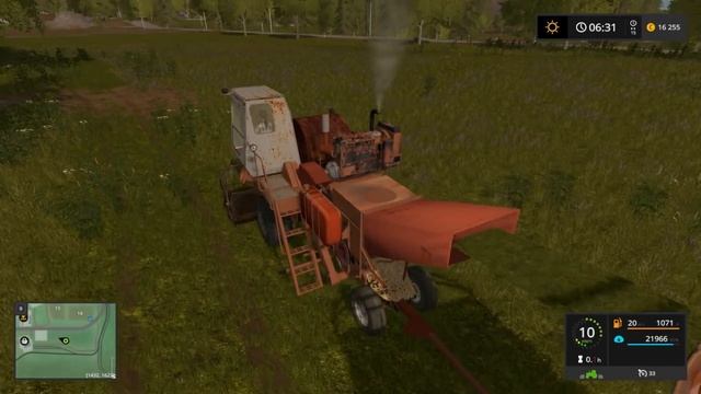 Farming Simulator 17 Село Молоково. Покос травы. смотреть онлайн