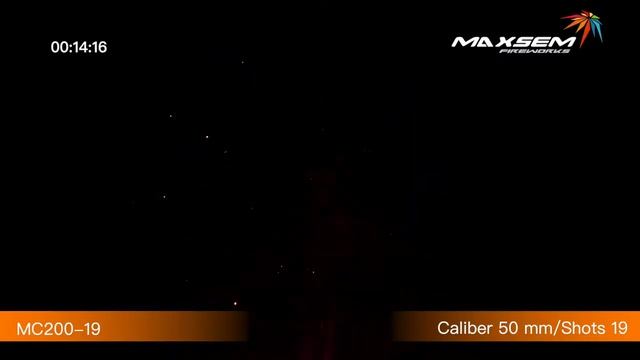 Мощный фейерверк на 19 залпов «Great Show» MC200-19 Maxsem смотреть онлайн